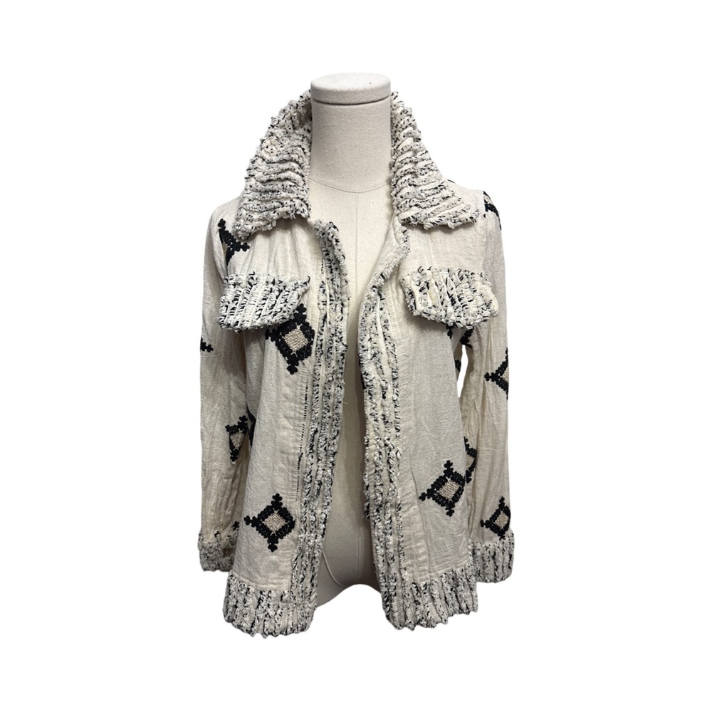 Modimo Collection Black and Cream Jacket - size S